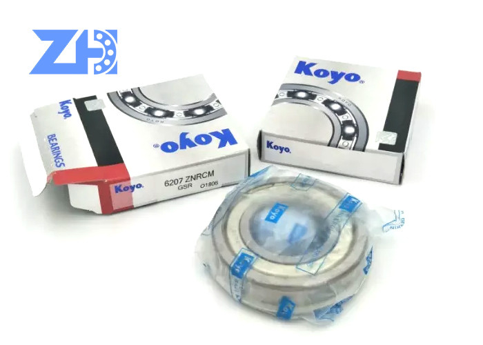 Rodamiento de bolas de marca japonesa 6207 NR ZNR C3 rodamiento 6207NR 6207ZNR bola de ranura profunda