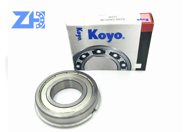 Rodamiento de bolas de marca japonesa 6207 NR ZNR C3 rodamiento 6207NR 6207ZNR bola de ranura profunda