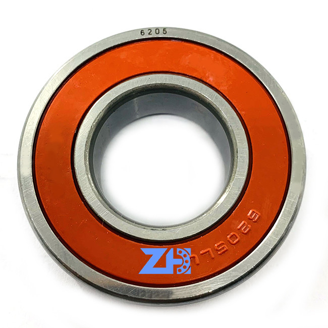 Rodamiento de bolitas radial del surco de LEVERDeep de la CALIDAD del ACEROCROMO P0 P6 P5 P4 P3 de 6205LLU 6205 6205LLU 6205Z 62052Z 6205N 6205ZN