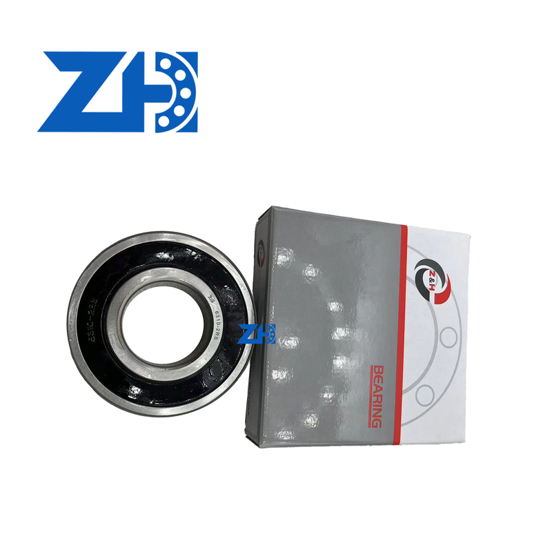 Rodamiento de bolas de ranura profunda de alta velocidad 6310-2RS con baja fricción para múltiples funciones
