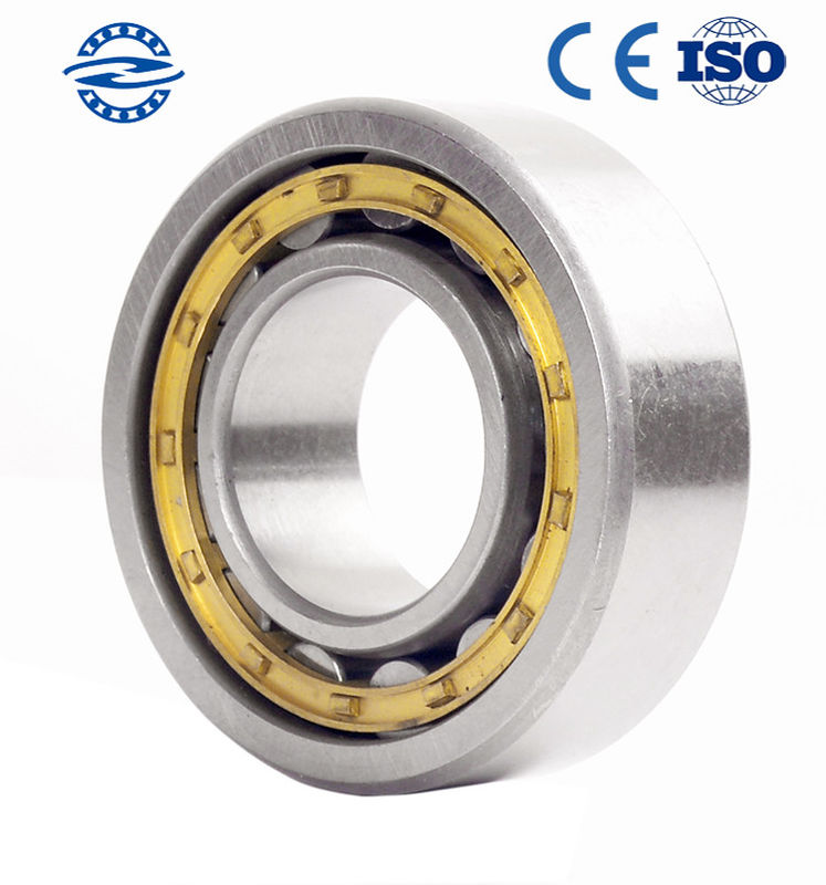 Peso completo cilíndrico 0.587kg 50×90×20m m de la capacidad de carga del rodamiento de rodillos del complemento alto NJ210
