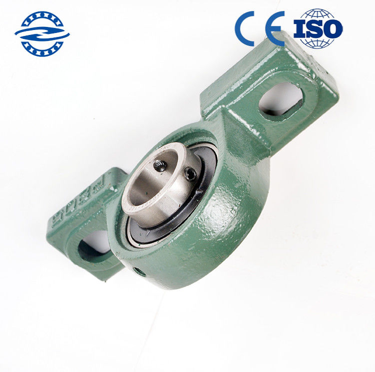 Tipo color verde 0.22kg de la larga vida UCP205 del soporte del cojinete del bloque de almohada de e P205