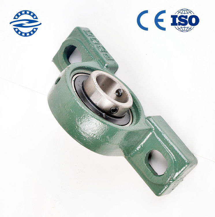 Tipo color verde 0.22kg de la larga vida UCP205 del soporte del cojinete del bloque de almohada de e P205