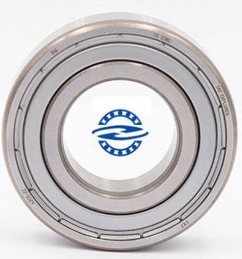 Talla 20*42*12 profunda de la fila 6004zz del rodamiento de bolitas del surco del tamaño estándar sola con la vibración baja