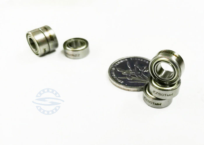 Talla 5 profunda X del rodamiento de bolitas del surco de MR105ZZ automotriz de acero inoxidable de 10 x 4 milímetros