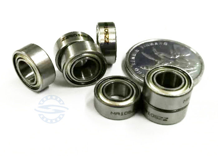 Talla 5 profunda X del rodamiento de bolitas del surco de MR105ZZ automotriz de acero inoxidable de 10 x 4 milímetros
