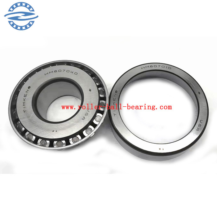 Tamaño 44.45*104.78*36.51M M HM807040/807010 807040 807010 del OEM HM807040/10 del rodamiento de rodillos de la forma cónica Gcr15