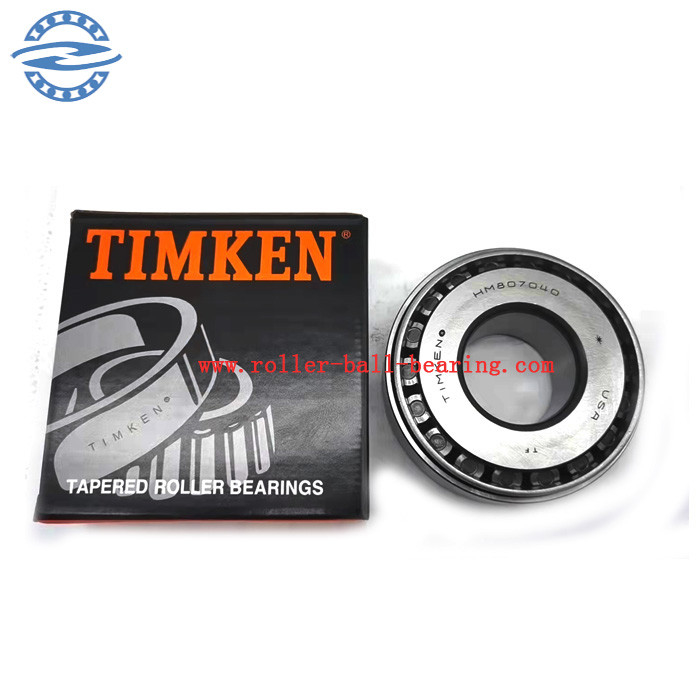 Tamaño 44.45*104.78*36.51M M HM807040/807010 807040 807010 del OEM HM807040/10 del rodamiento de rodillos de la forma cónica Gcr15