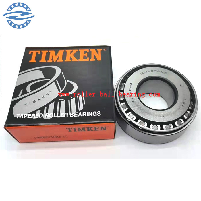 Tamaño 44.45*104.78*36.51M M HM807040/807010 807040 807010 del OEM HM807040/10 del rodamiento de rodillos de la forma cónica Gcr15